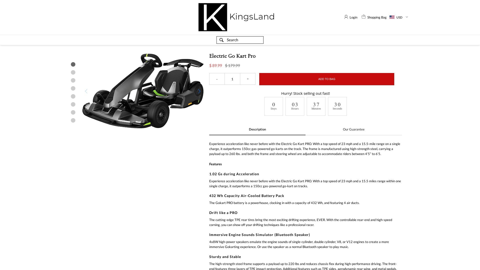 Kingsland Go Kart Scam