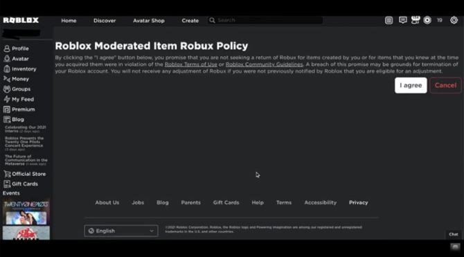 Robloxmoderated Item Robux Policy