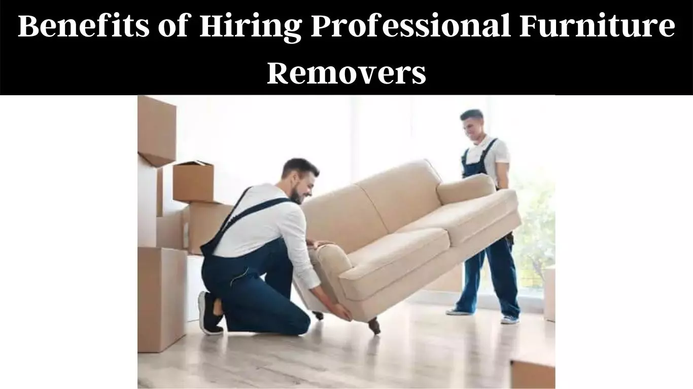 Benefits of Hiring Professional Furniture Removers