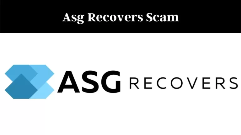 Asg Recovers Scam