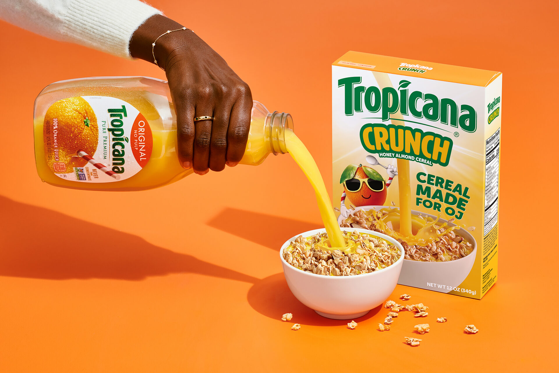 Tropicana Orange Juice Cereal