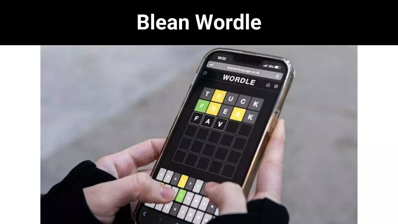 Blean Wordle