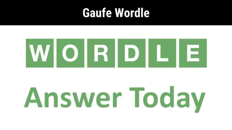 Gaufe Wordle