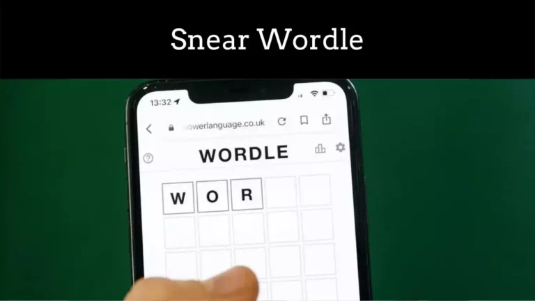 Snear Wordle