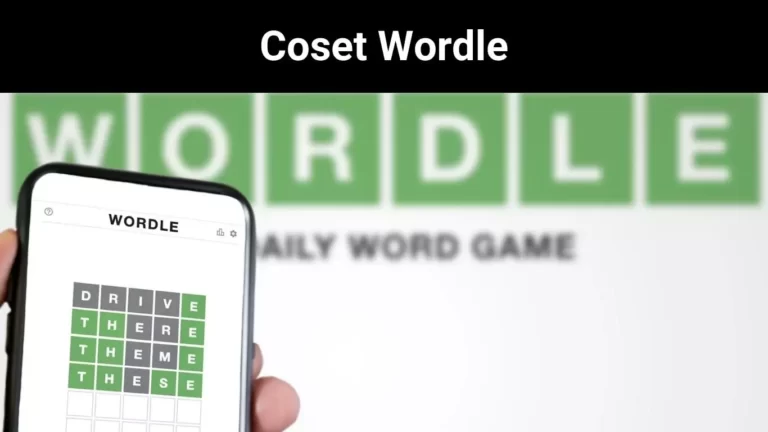 Coset Wordle