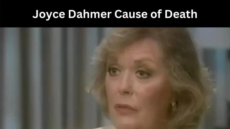 Joyce Dahmer Cause of Death