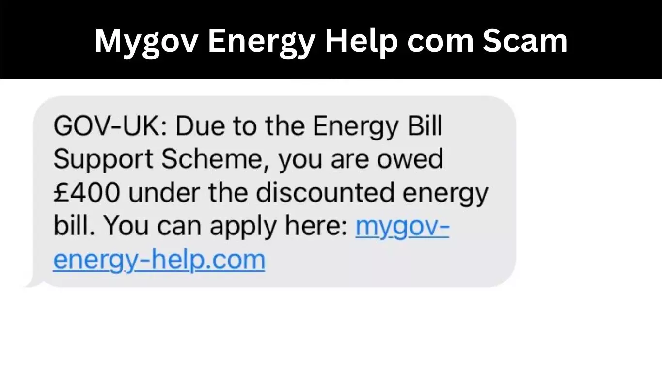 Mygov Energy Help com Scam