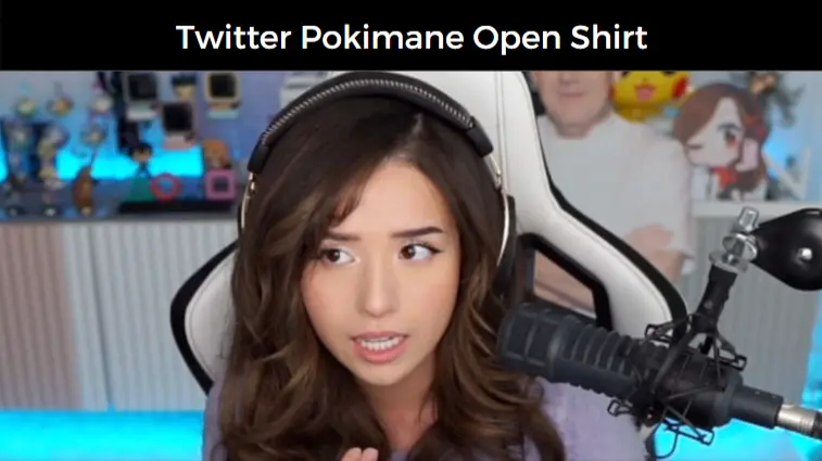 Twitter Pokimane Open Shirt