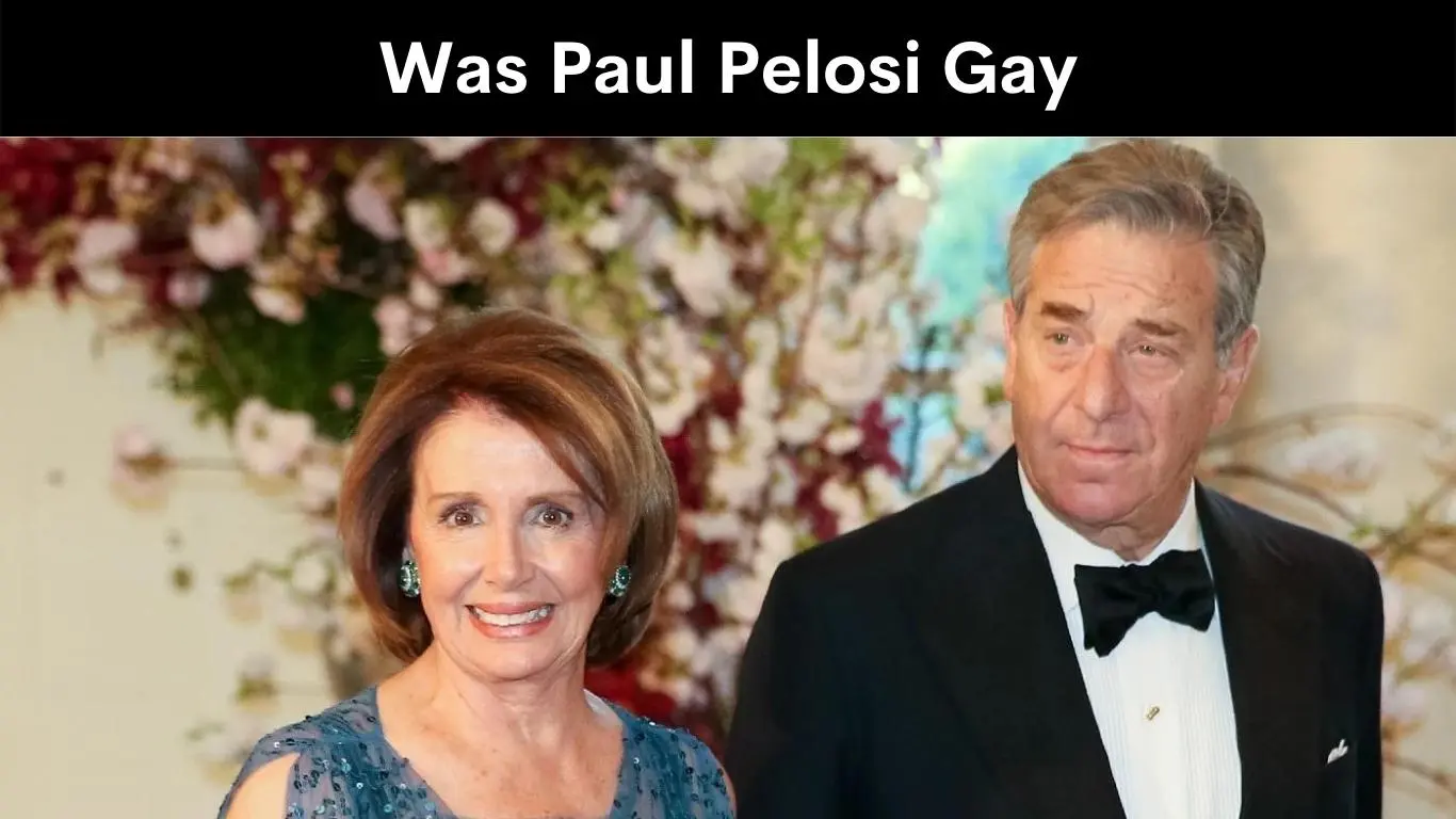 Was Paul Pelosi Gay