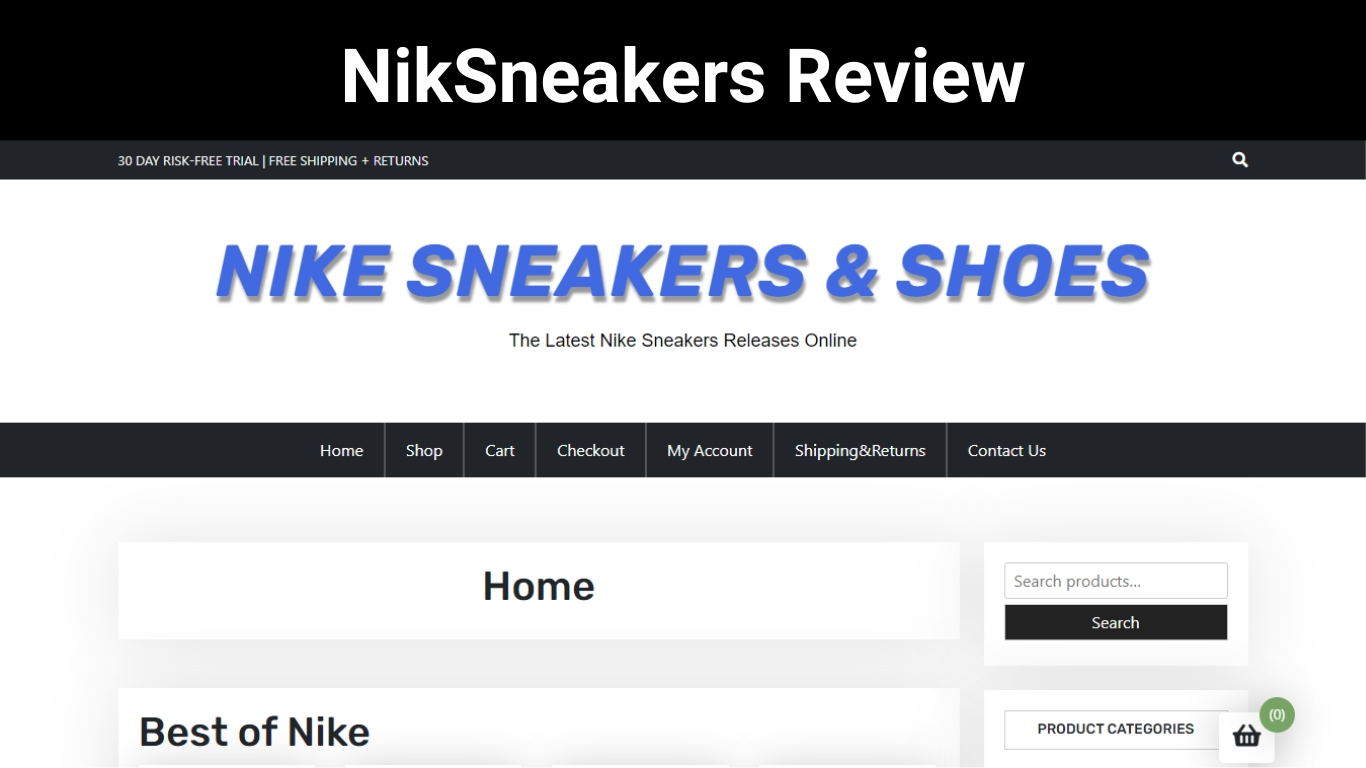 NikSneakers Review