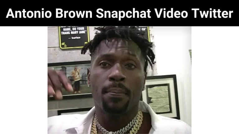 Antonio Brown Snapchat Video Twitter