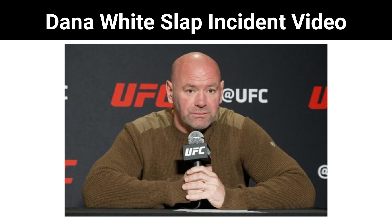 Dana White Slap Incident Video