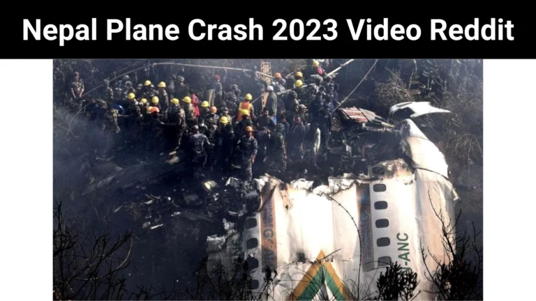Nepal Plane Crash 2023 Video Reddit