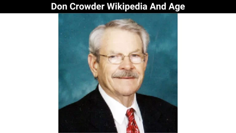 Don Crowder Wikipedia And Age