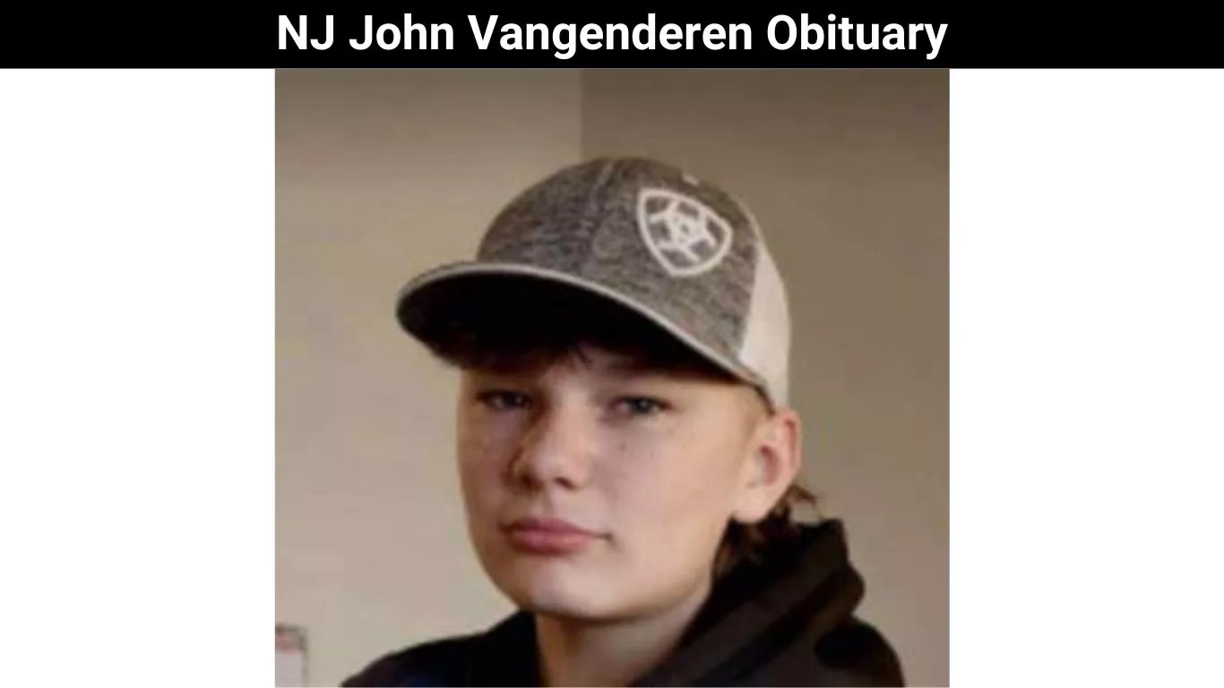 NJ John Vangenderen Obituary