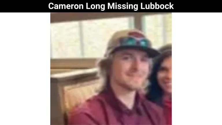Cameron Long Missing Lubbock